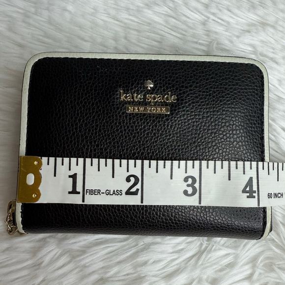 Kate Spade New York  Black Zip Around Wallet - Picture 10 of 11